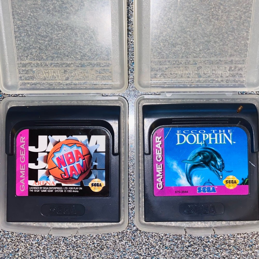 Ecco the Dolphin and NBA Jam for Game Gear Bundle.